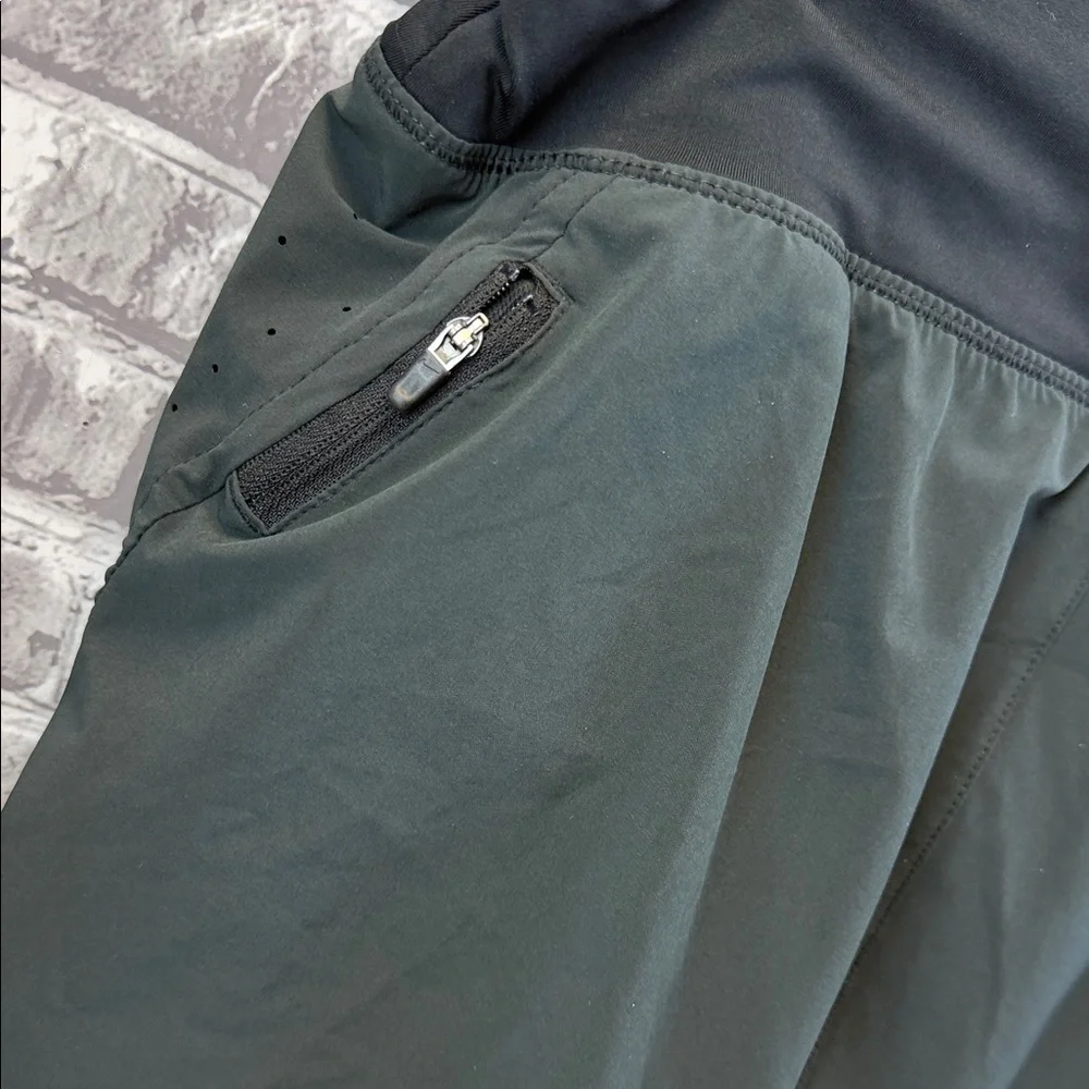 Nike Black Athletic‎ Running Shorts with Reflective Swoosh